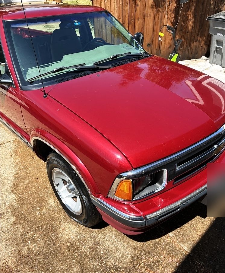 Chevy S10 exterior after detailing